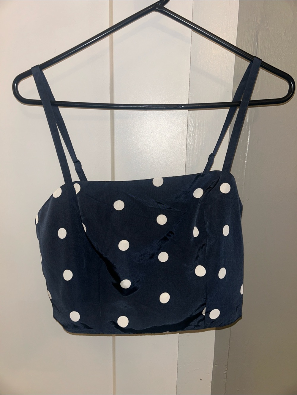 NWT The Occasion By Old Navy Taffeta Cropped Tank Top - Medium